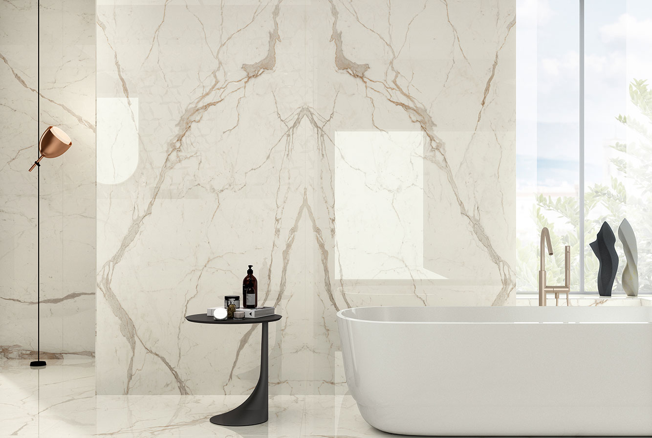 MARVEL SHINE CALACATTA PRESTIGIO / CALACATTA PRESTIGIO BOOKMATCH